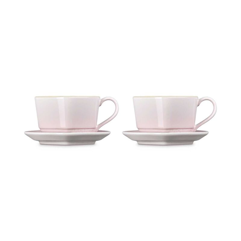 Le Creuset Heart Mug W/Saucer *2 Shpk (C) image number 1